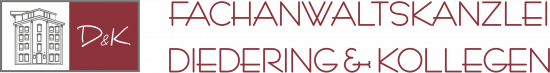 Logo Fachanwaltskanzlei Diedering & Kollegen