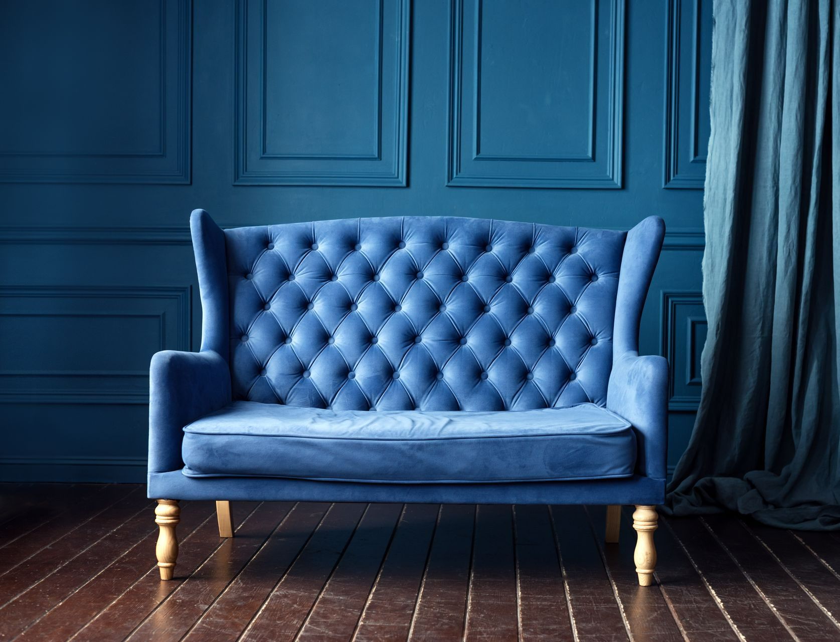 Sofa vintage restauré