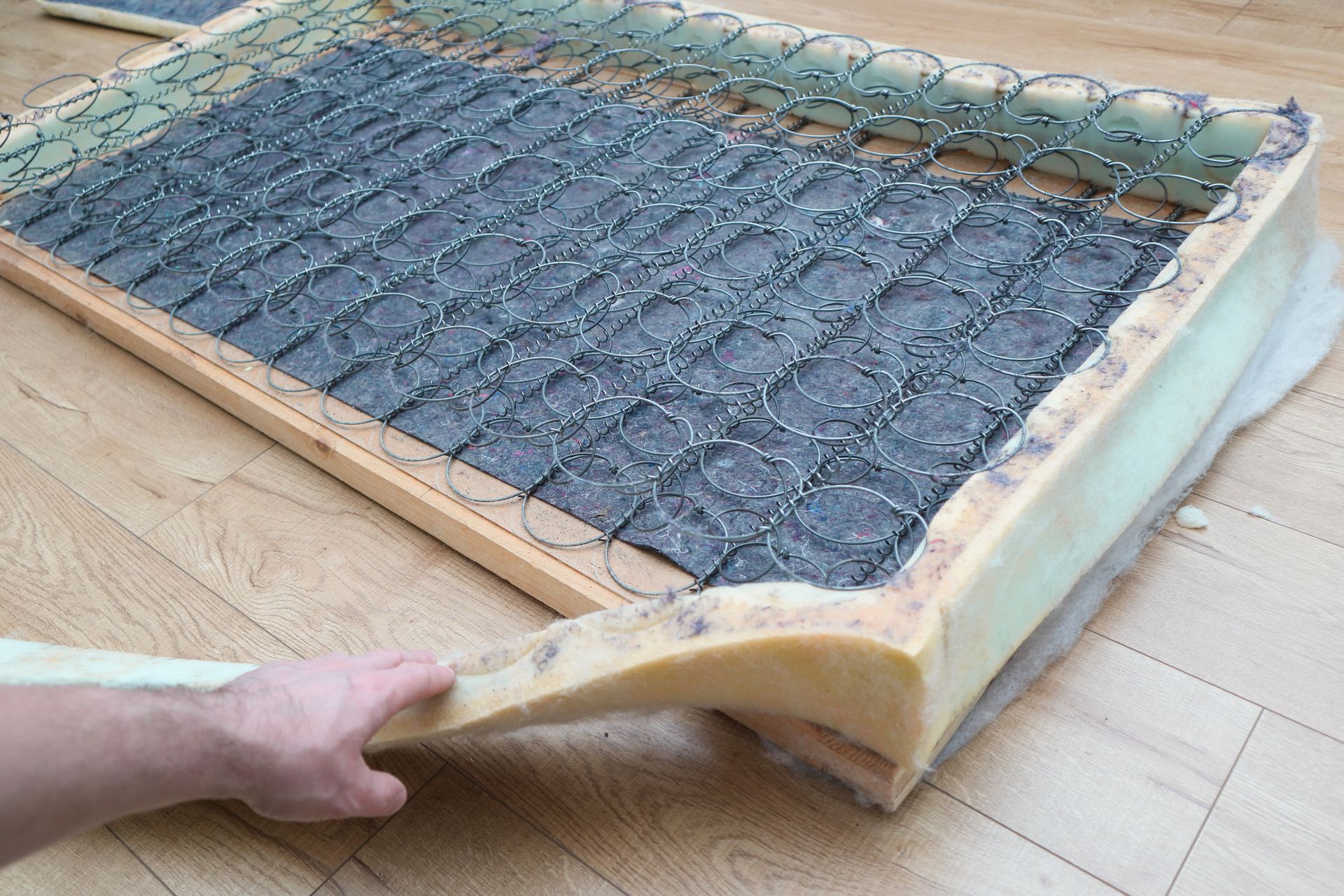 Remplacement de la mousse d’une banquette