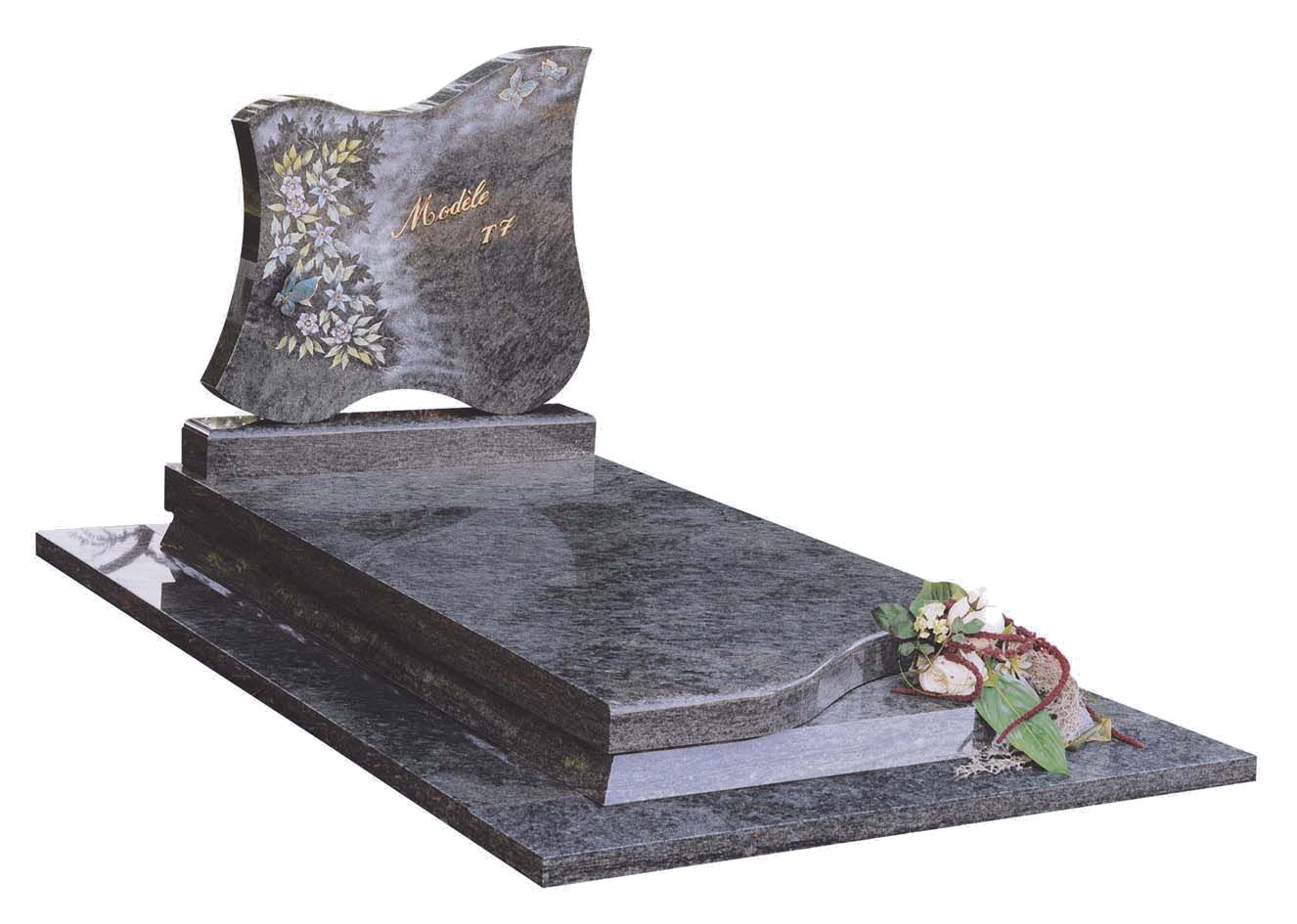 Pierre tombale personnalisée