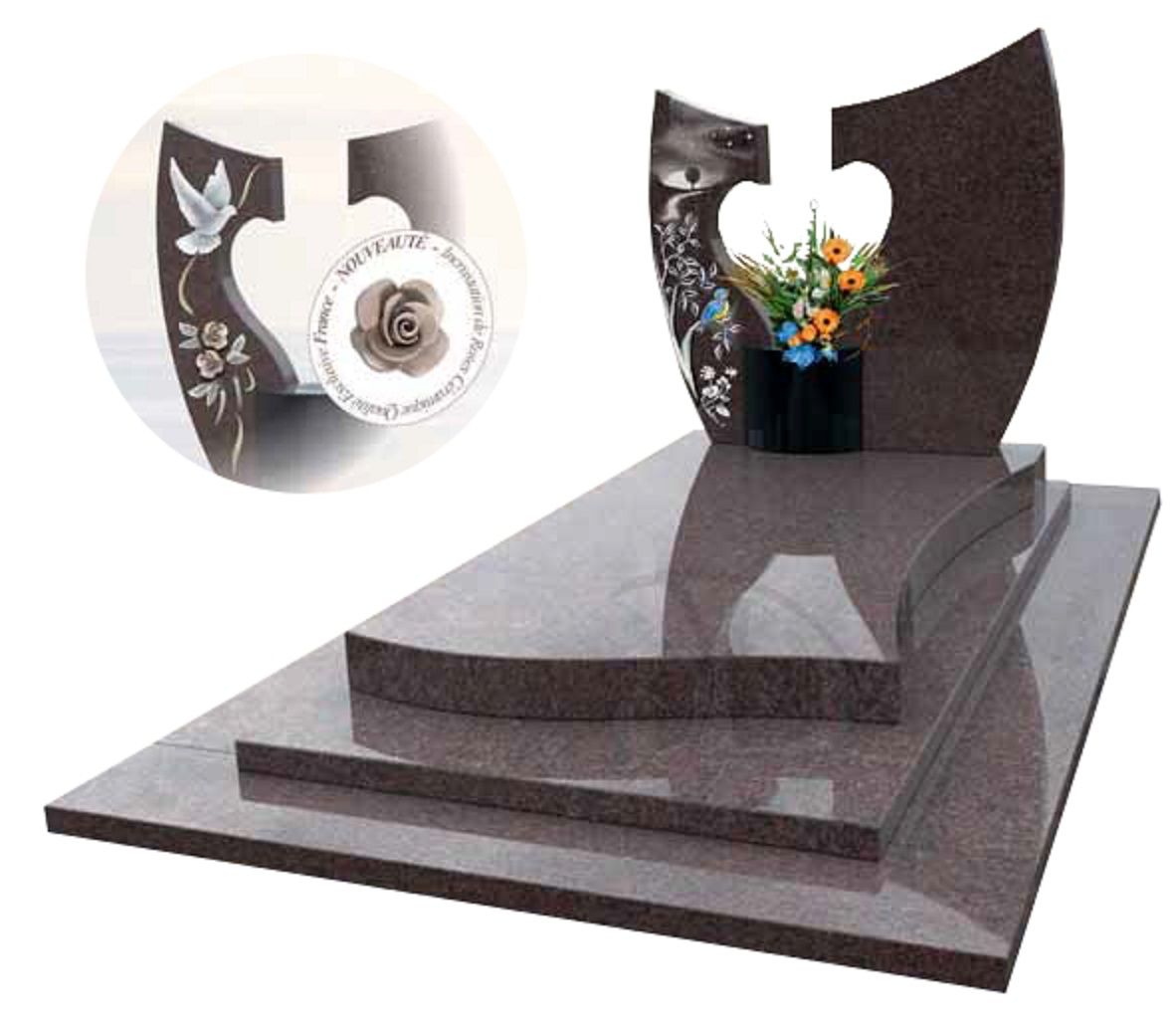 Monument funéraire, modèle Horizon