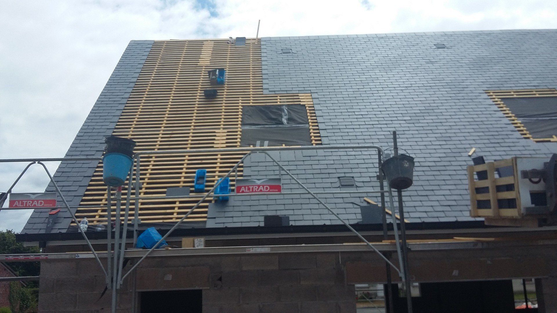 Avancée du projet de création de toiture