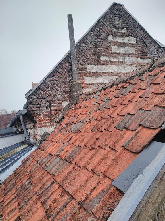 Travaux de couverture, avant chantier