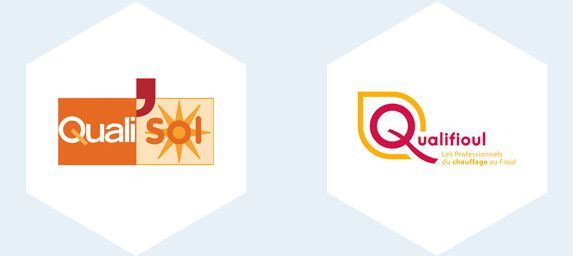Logos QualiSol et QualiFioul.