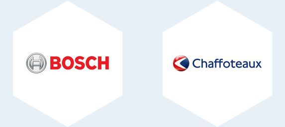 Logos Bosch et Chaffoteaux.