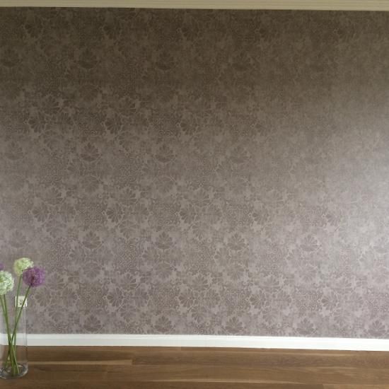 Edle Tapete mit Blumenmuster