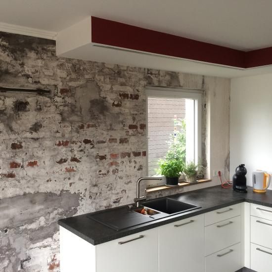 Küche – modern tapeziert