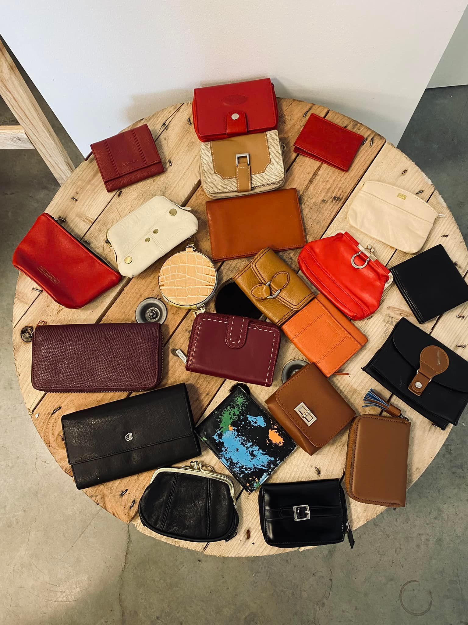 Portefeuilles colorés