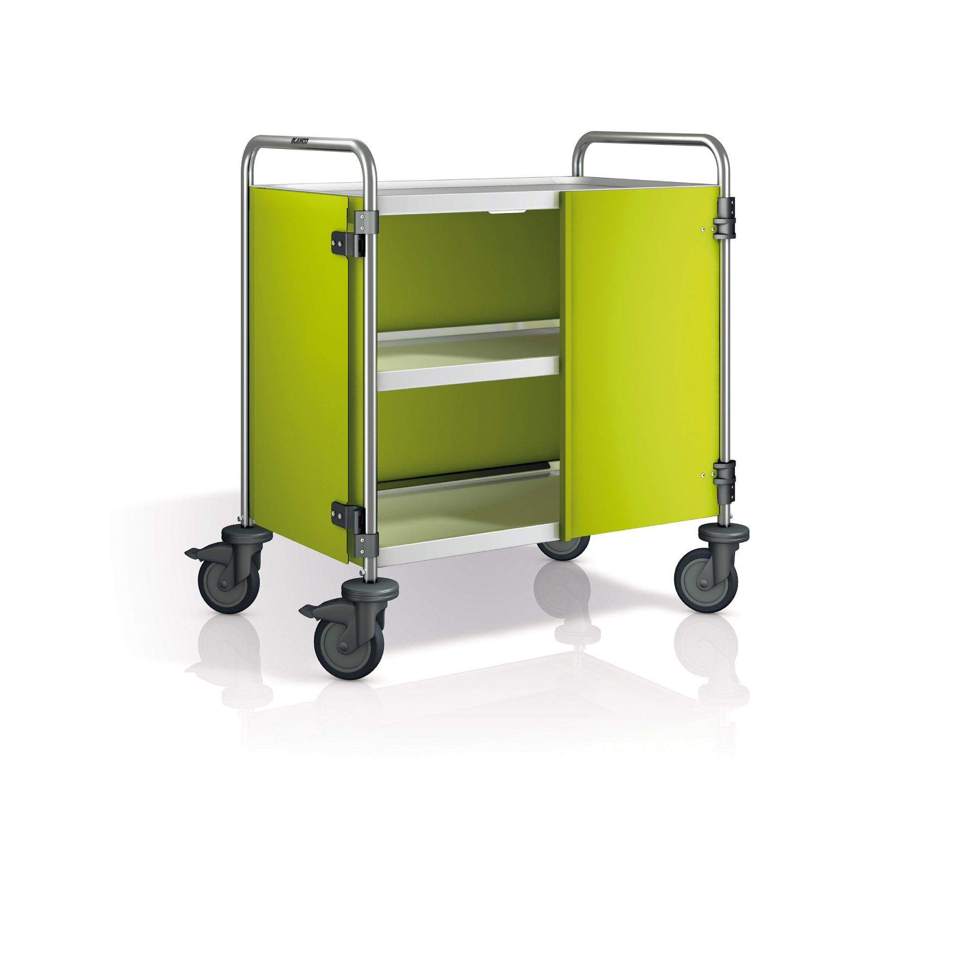 Transportwagen und Speiseverteilung