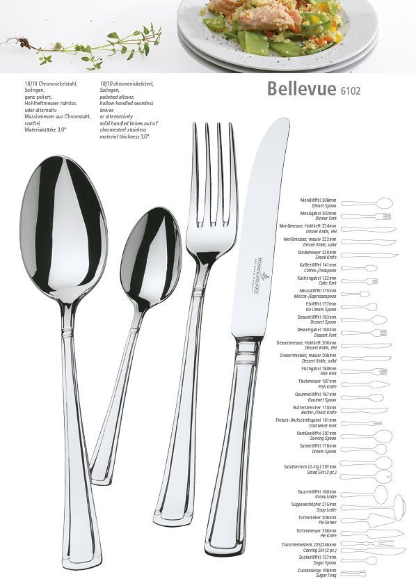 Bestecke der Firma Picard und Wielpütz