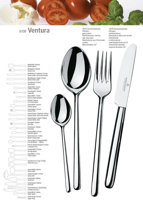 Bestecke der Firma Picard und Wielpütz