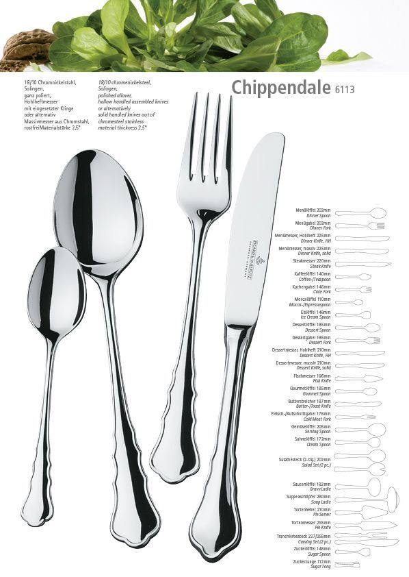 Bestecke der Firma Picard und Wielpütz