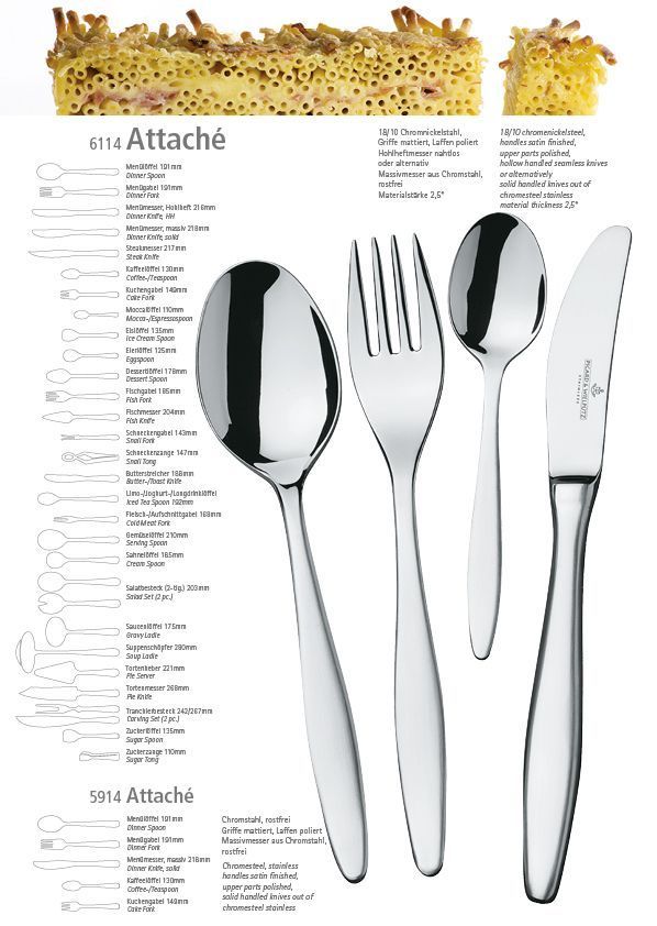Bestecke der Firma Picard und Wielpütz