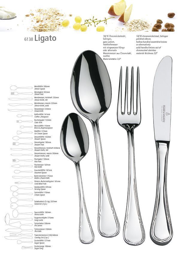Bestecke der Firma Picard und Wielpütz