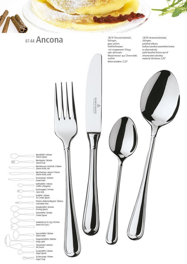 Bestecke der Firma Picard und Wielpütz