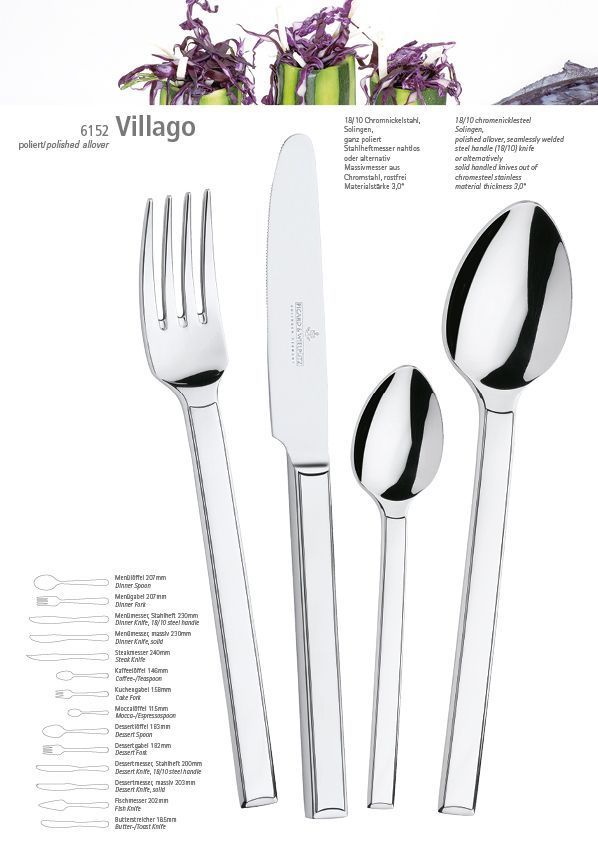 Bestecke der Firma Picard und Wielpütz