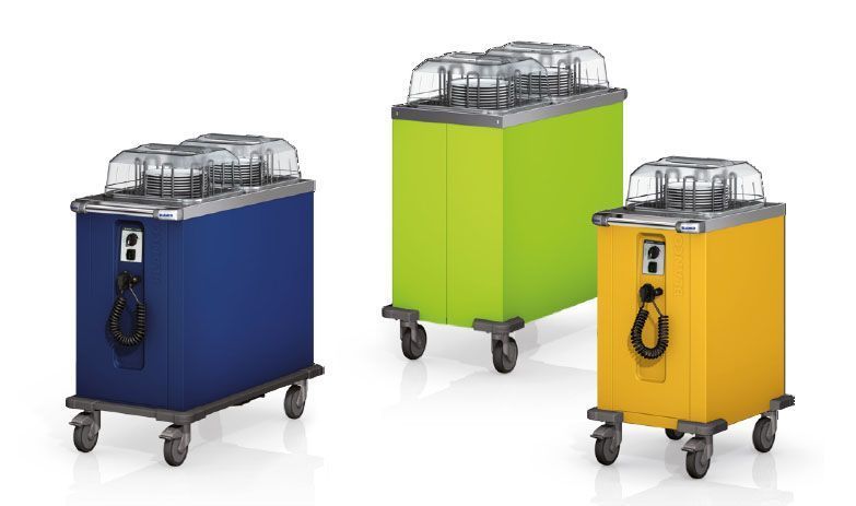 Transportwagen und Speiseverteilung