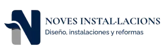 Logotipo de Noves Instal&middot;lacions, empresa de dise&ntilde;o, instalaci&oacute;n y renovaci&oacute;n. 