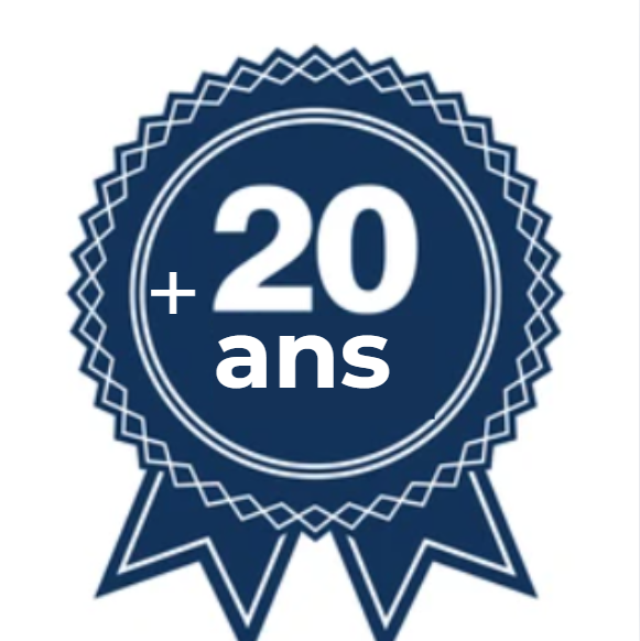 20 ans d'experience