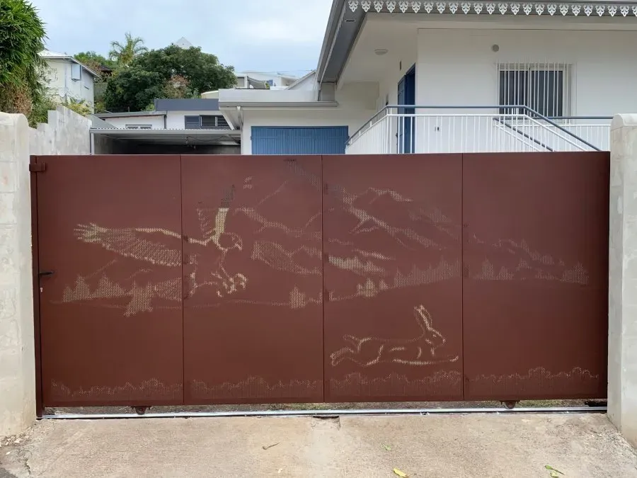 Portail coulissant personnalisé