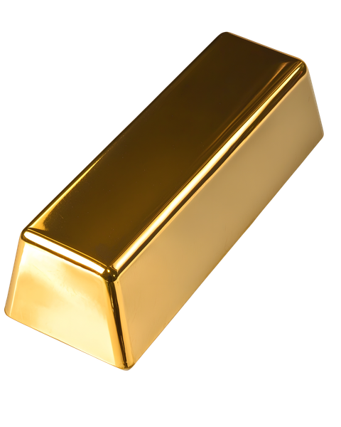 Un gros lingot d'or