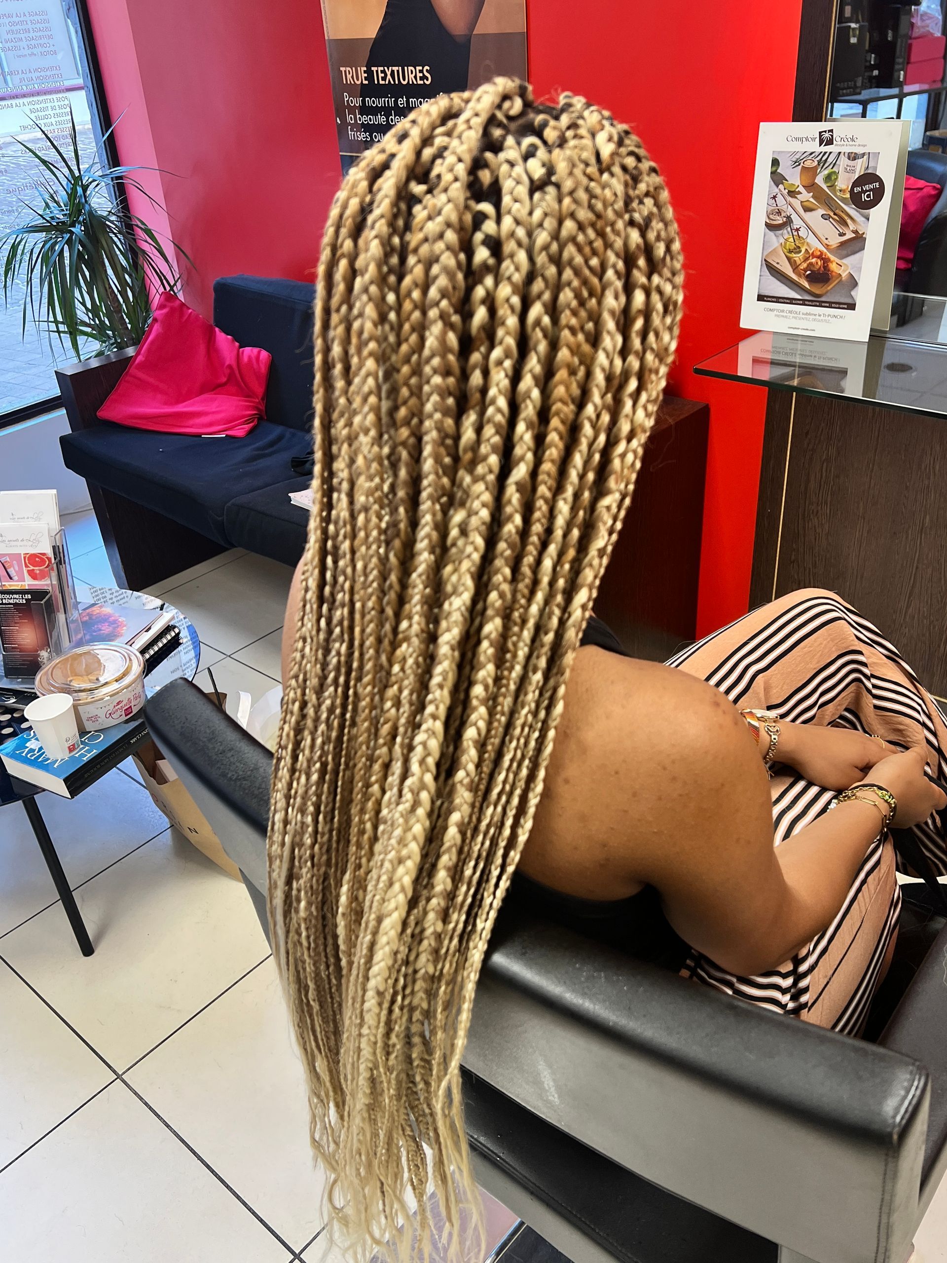 Des tresses rasta
