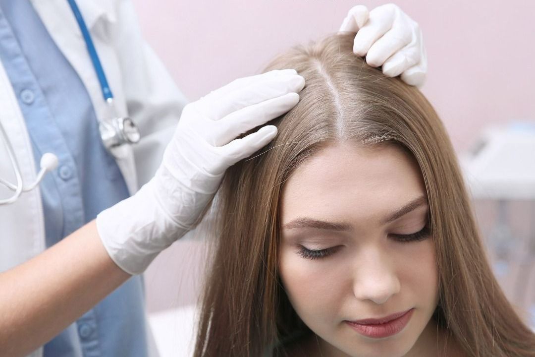 Massage du cuir chevelu