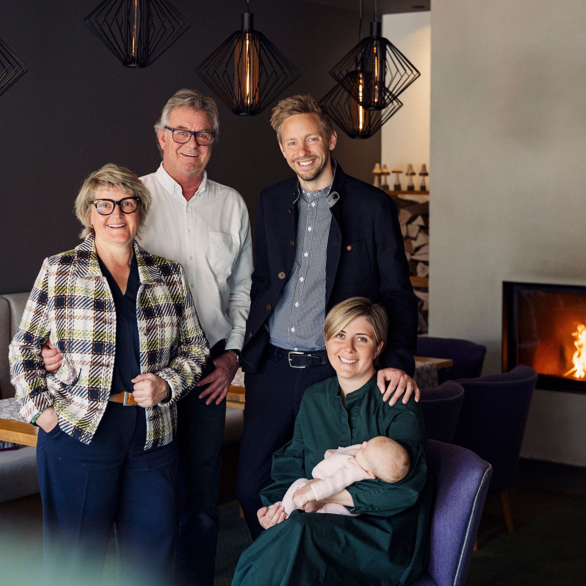 Leseecke im Hotel Stäfeli