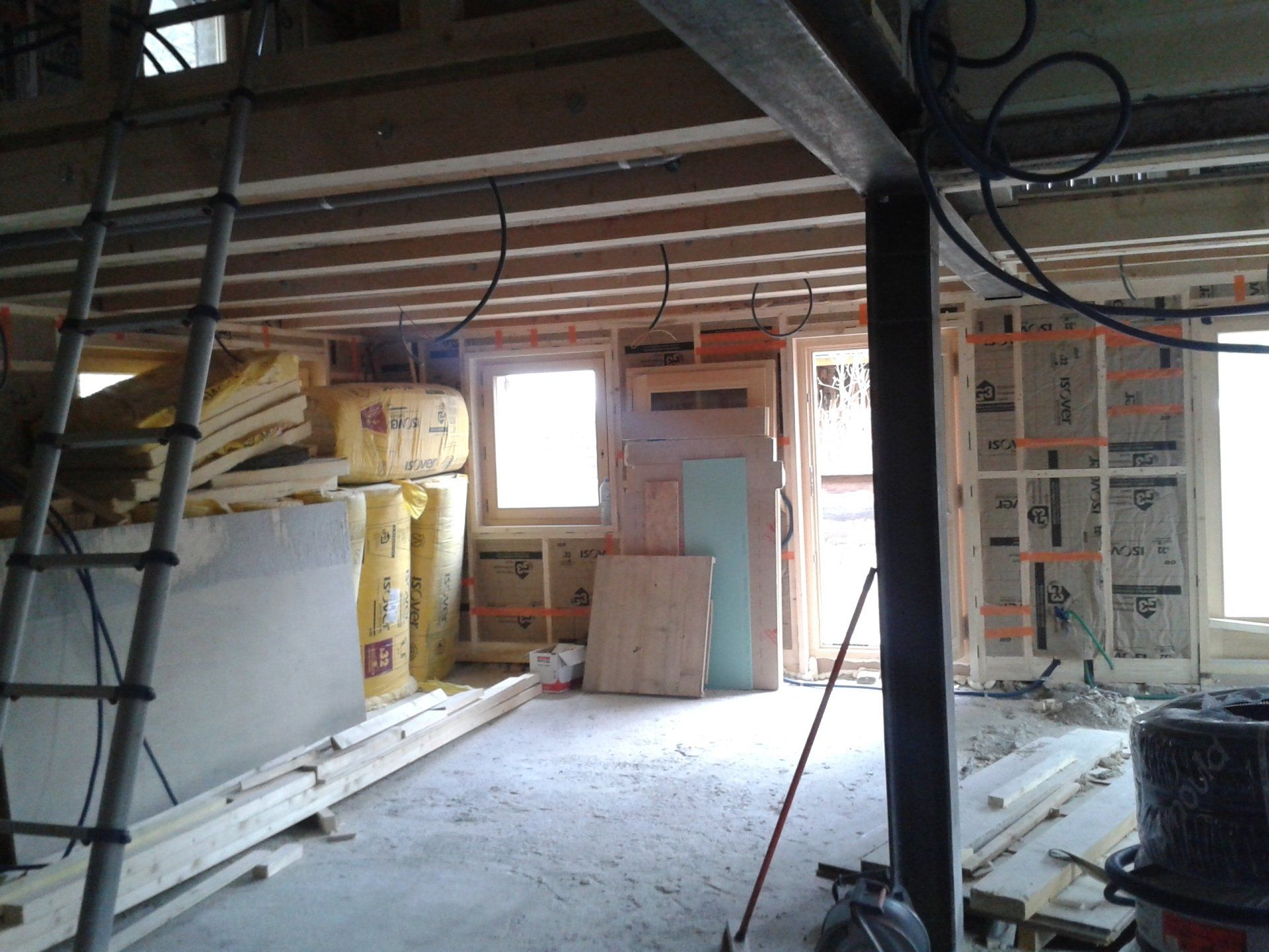 isolation cloisons murs