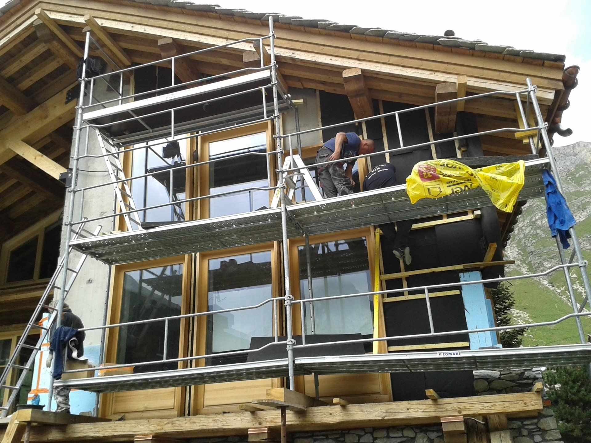 échauffaudage chalet
