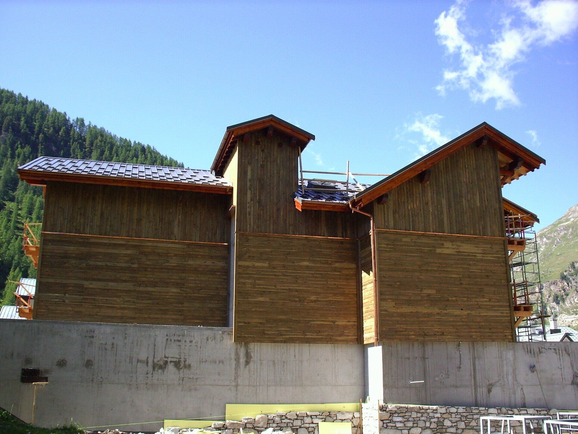 bardage isolation bois