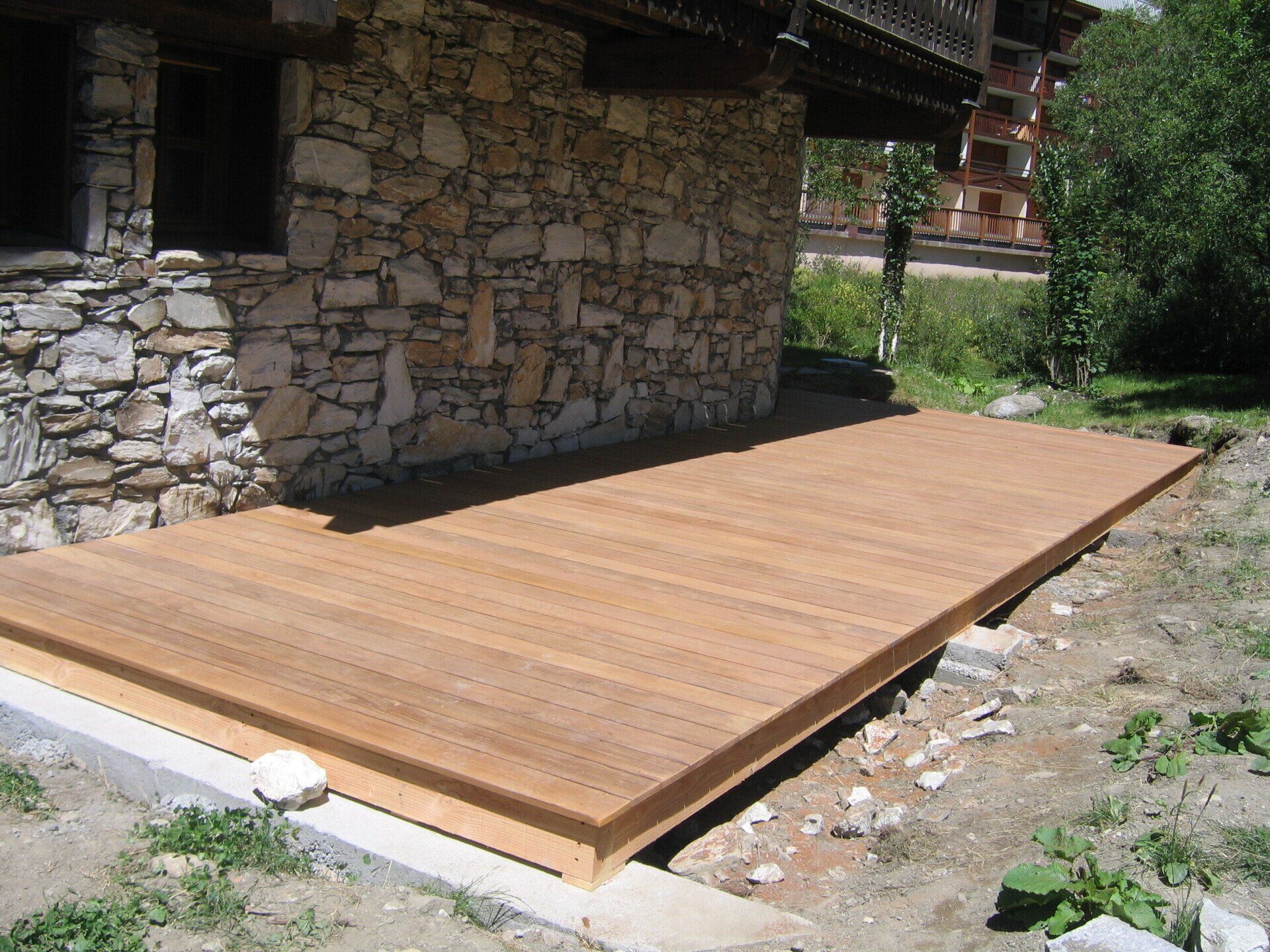 Terrasse en bois