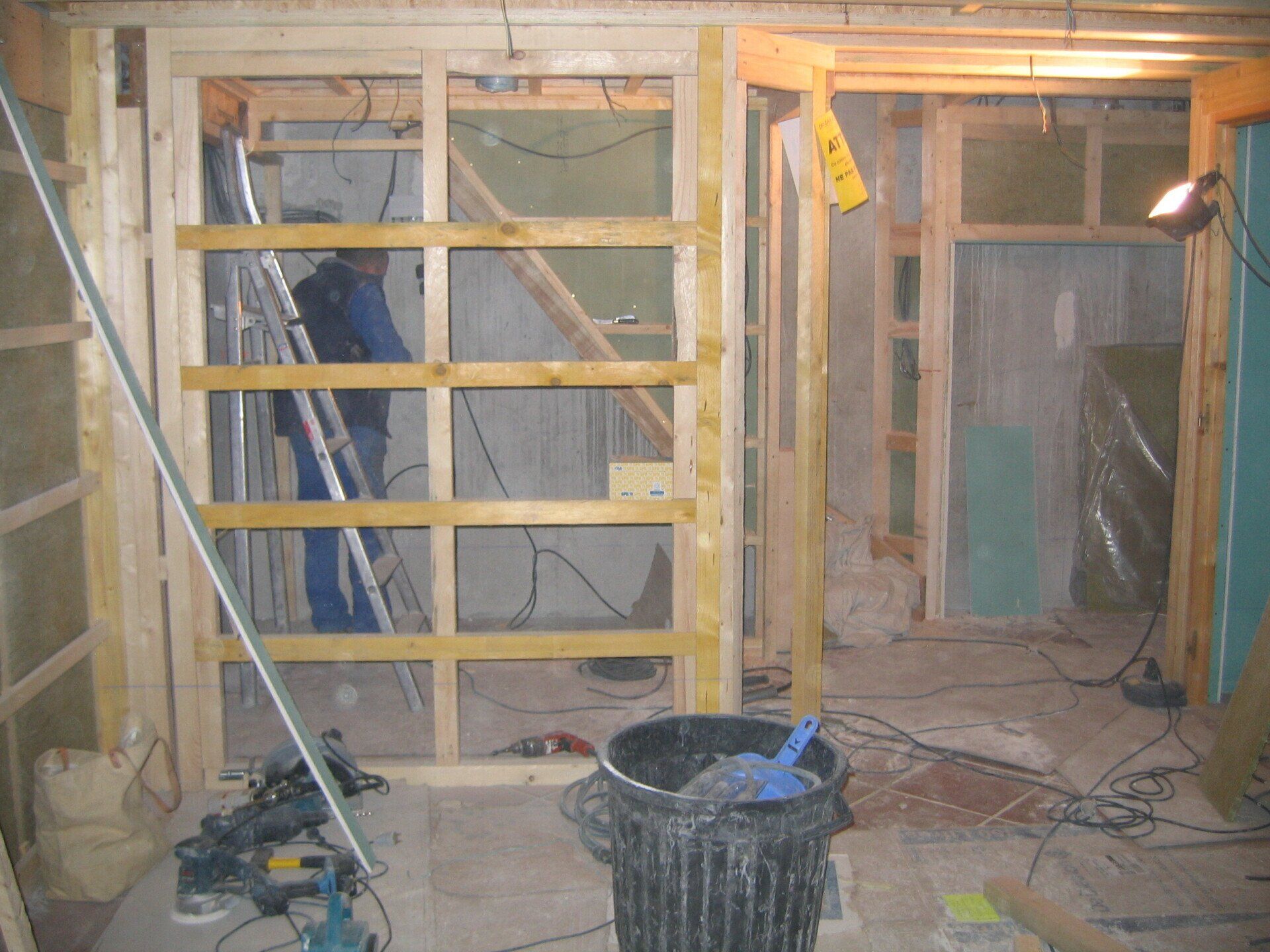 isolation cloison bois