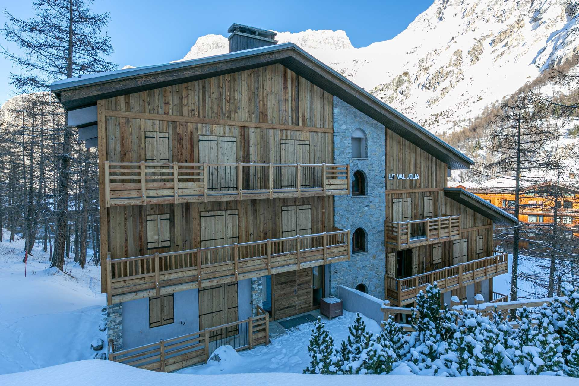chalet avec bardage