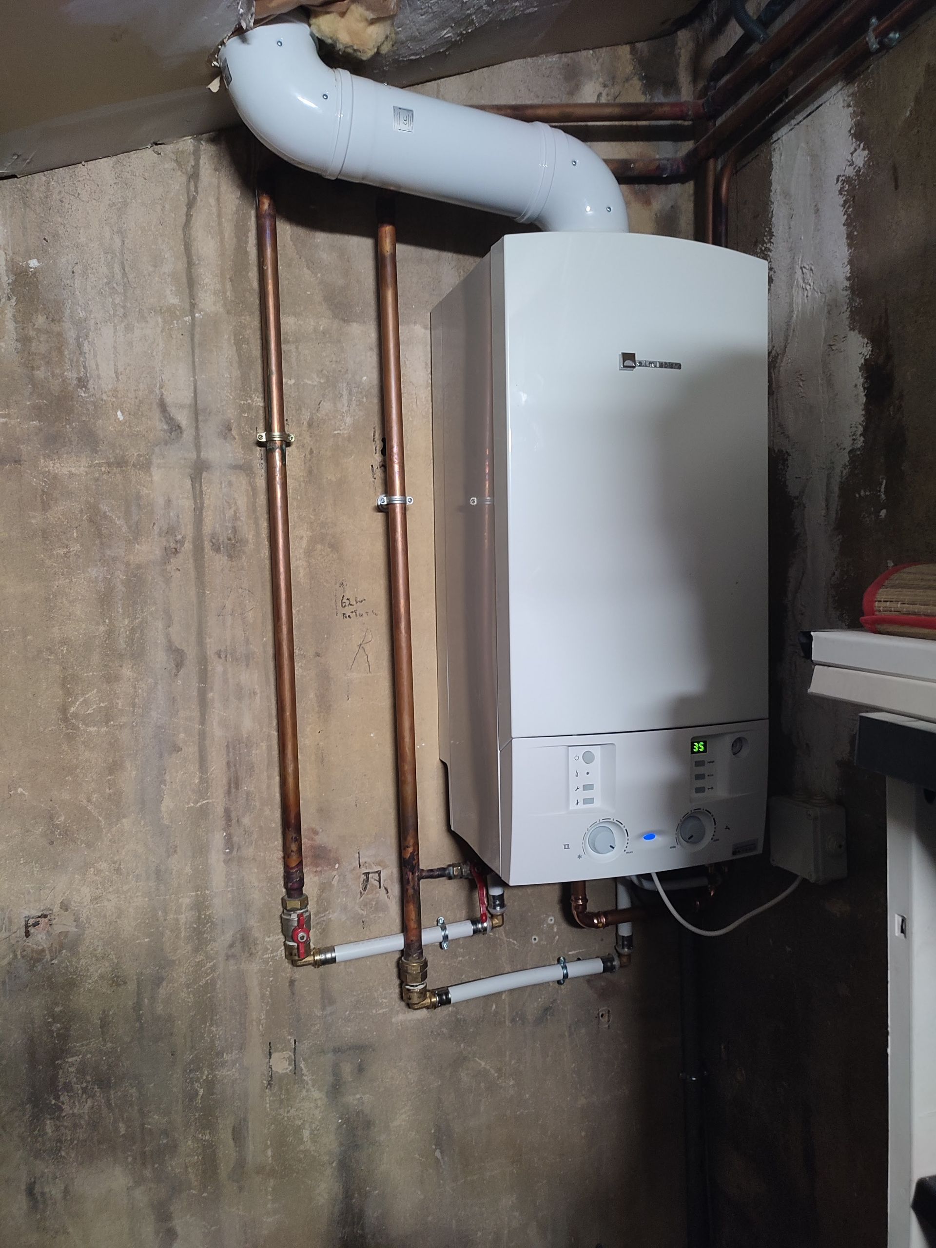 Chauffe eau installé