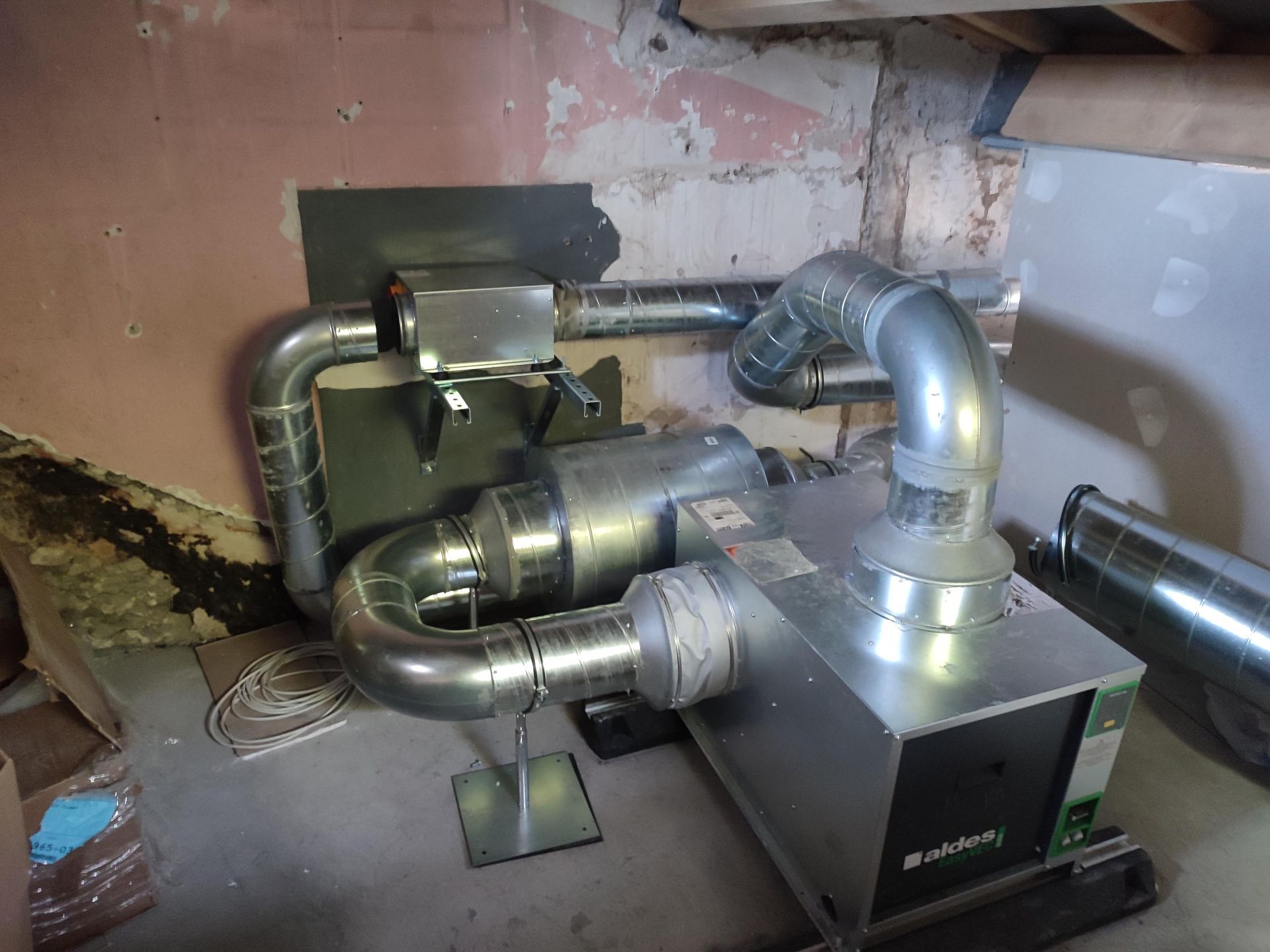 Conduits d'installation de VMC