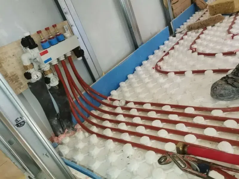 Plancher chauffant hydraulique