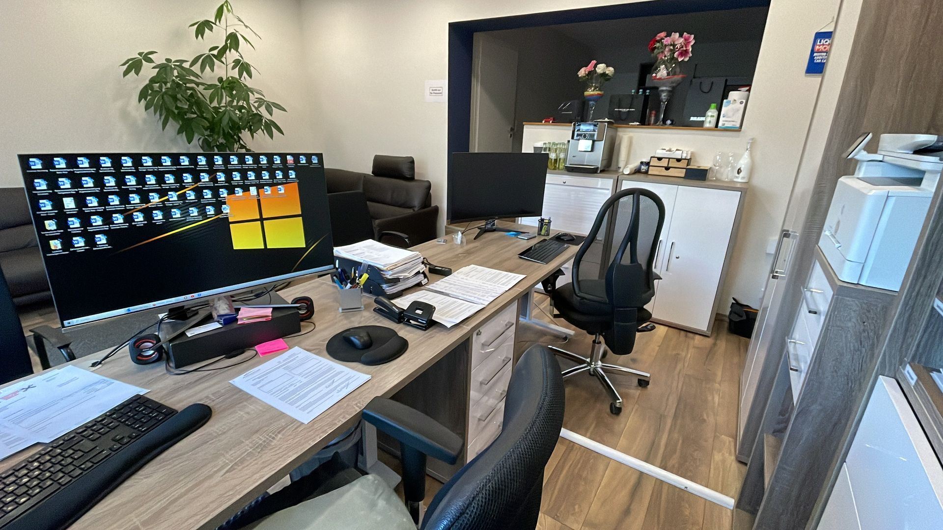 Büroinneneinrichtung Gutachter Lahdo