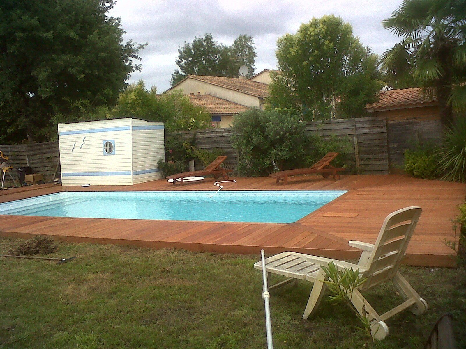 Terrasse et abris bois