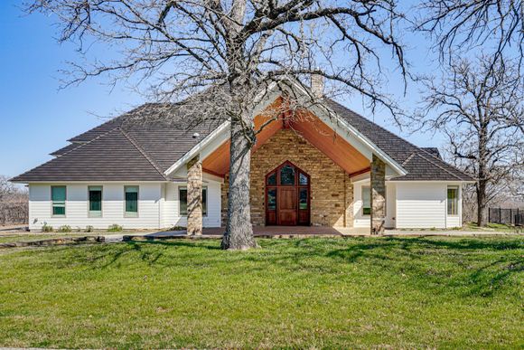 Main House exterior at Post Oak Estate luxury vacation rental