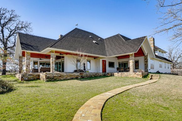 Main House exterior at Post Oak Estate 16-acre luxury retreat