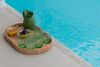 Resort-style poolside relaxation at Post Oak Estate luxury retreat
