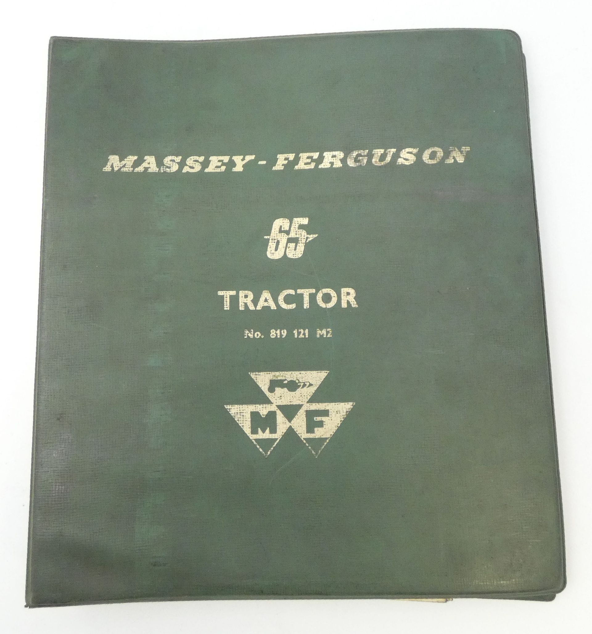 Massey-Ferguson 65 tractor parts book