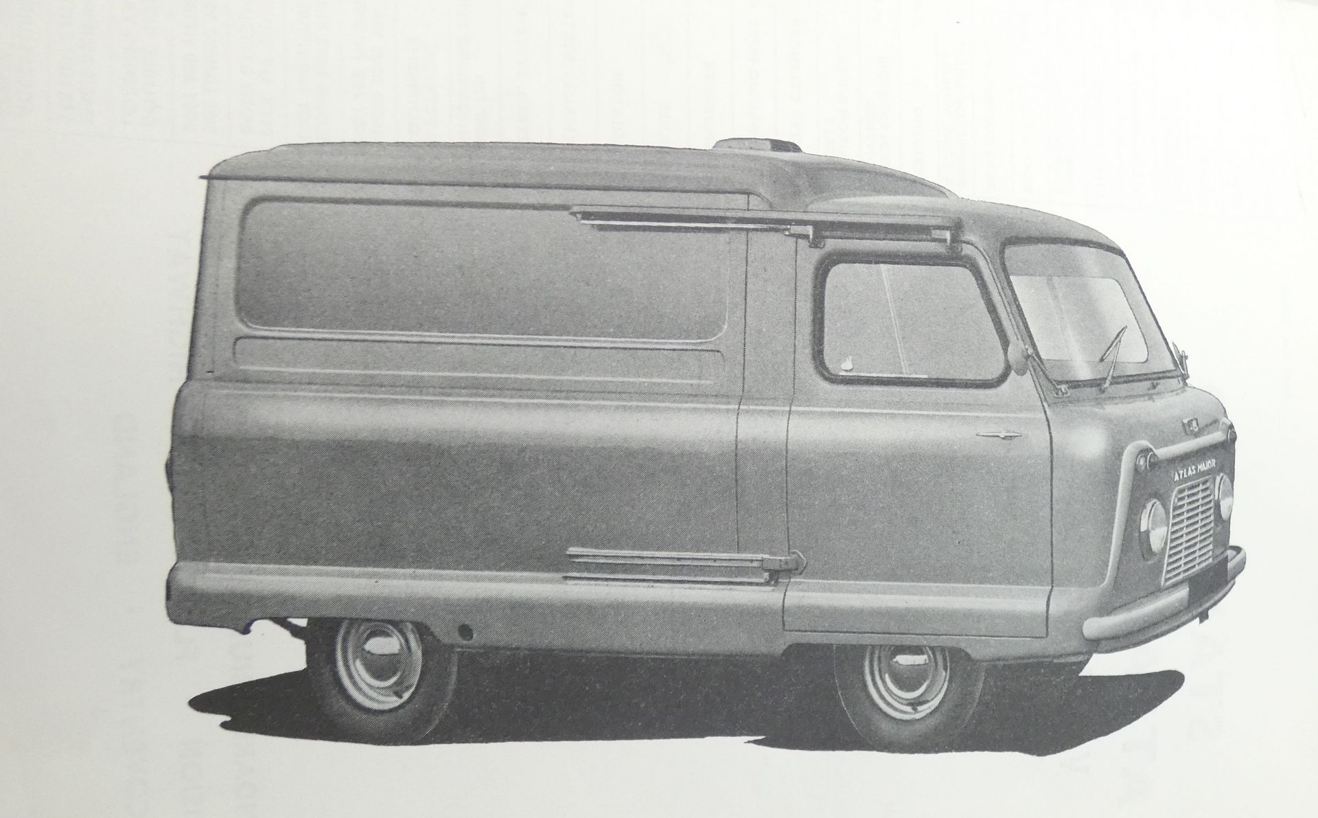Standard Atlas Major Van & pick-up truck spare parts catalogue