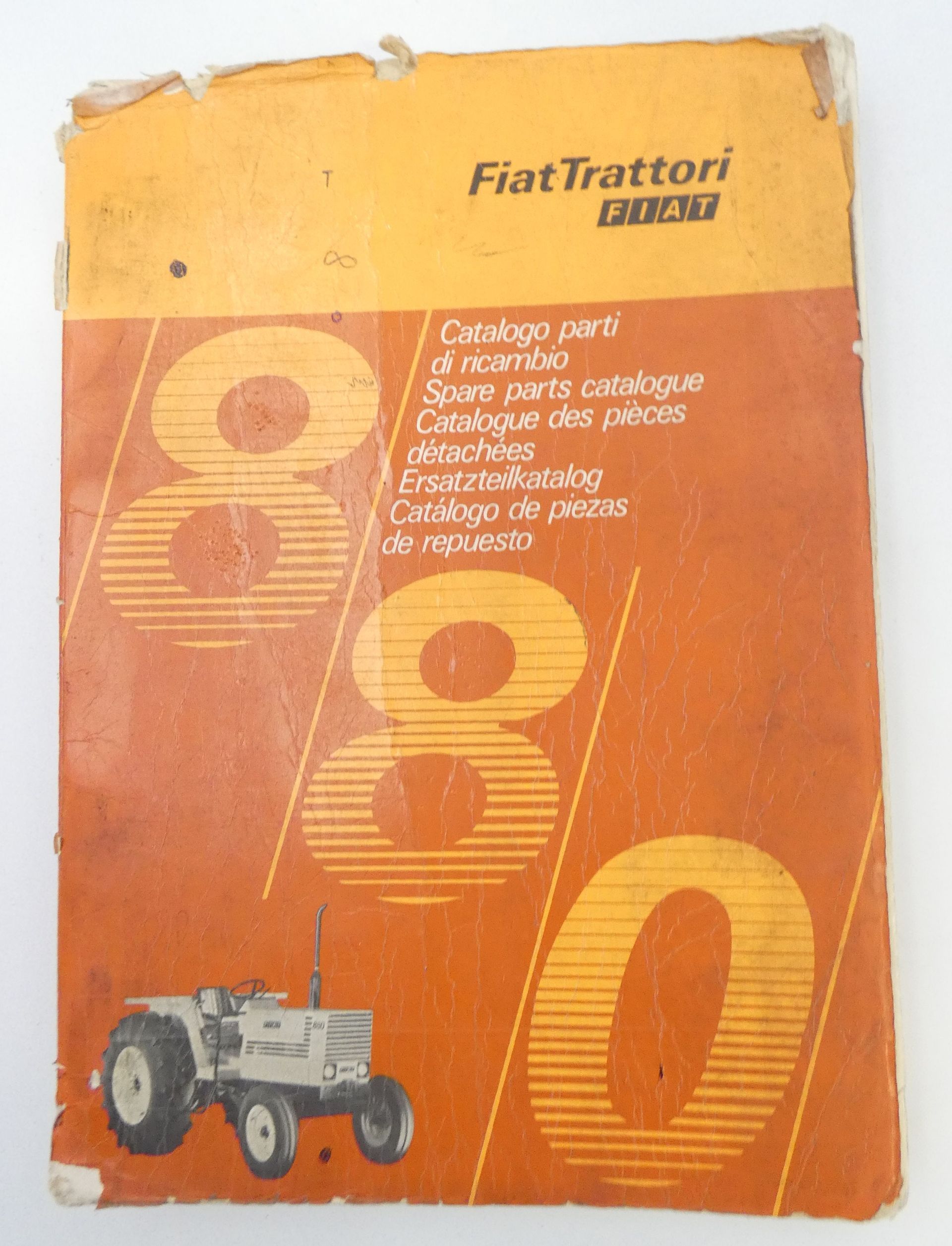 Fiat 880 spare parts catalogue