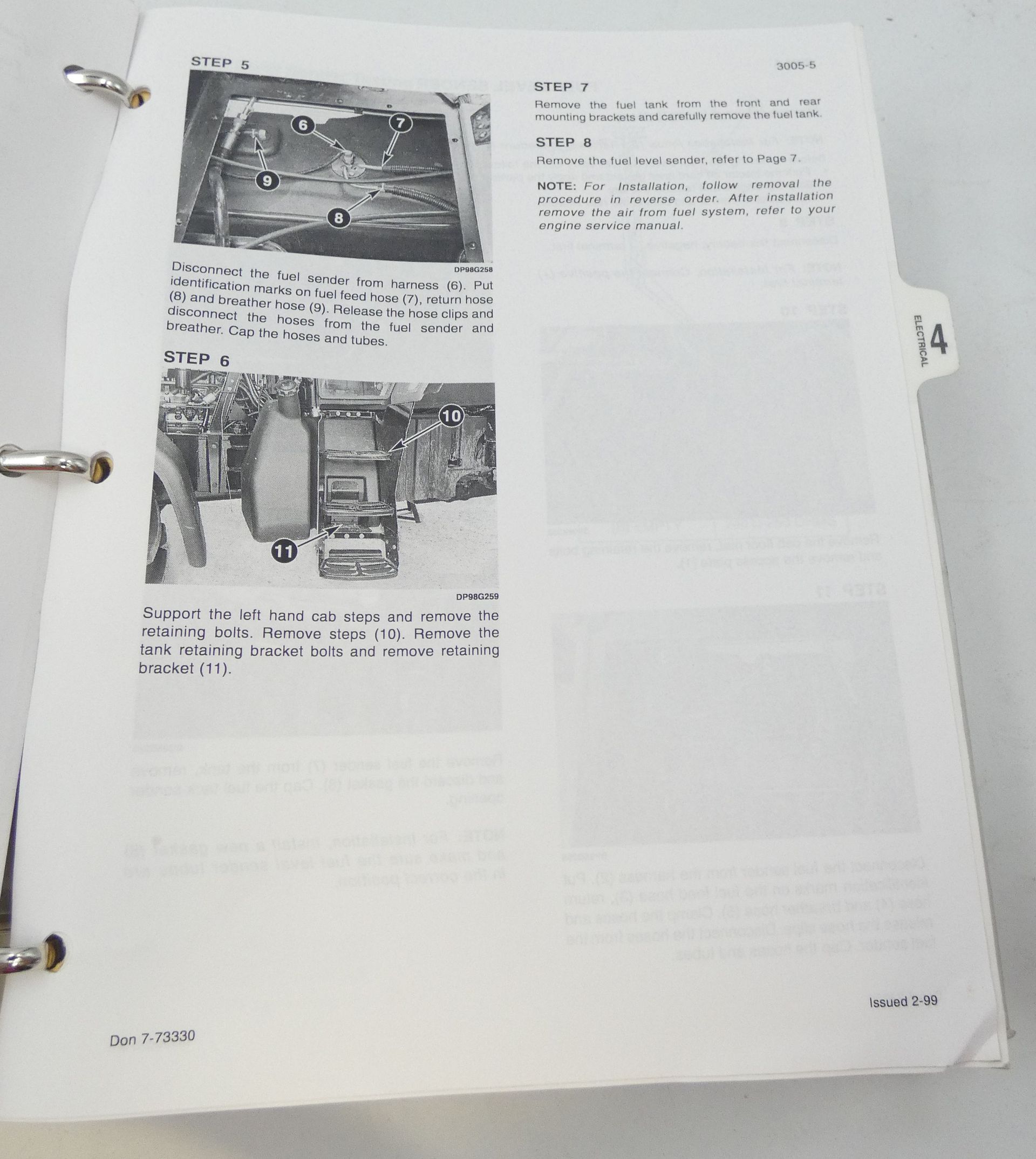 CaseIH MX100, MX110, MX120 and MX135 series tractors service manual