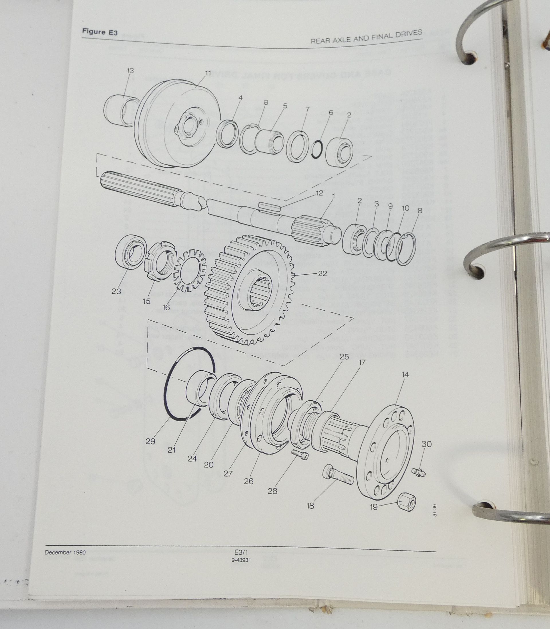Case 1190 tractor parts catalogue