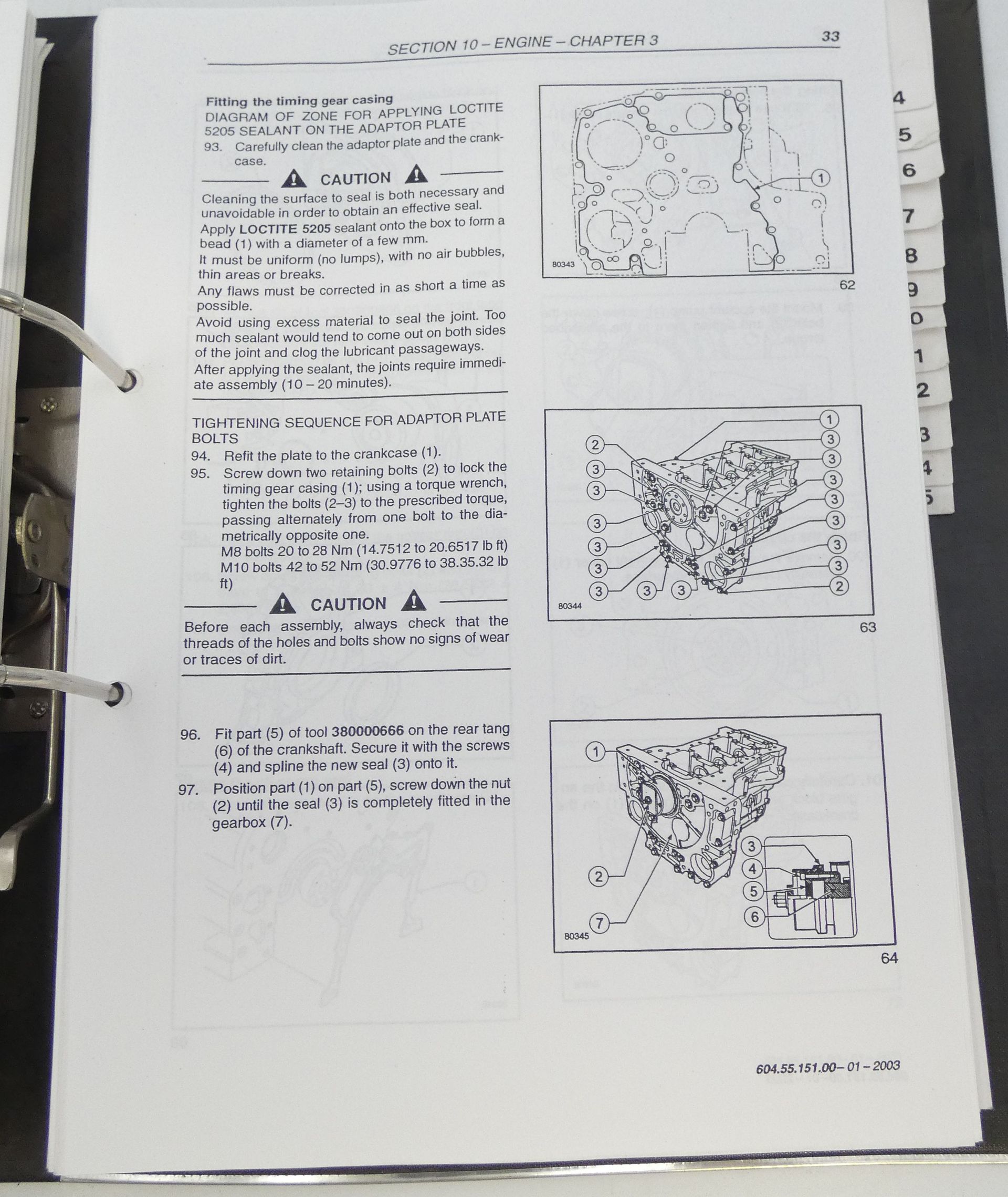 New Holland TS-A series tractors repair manual