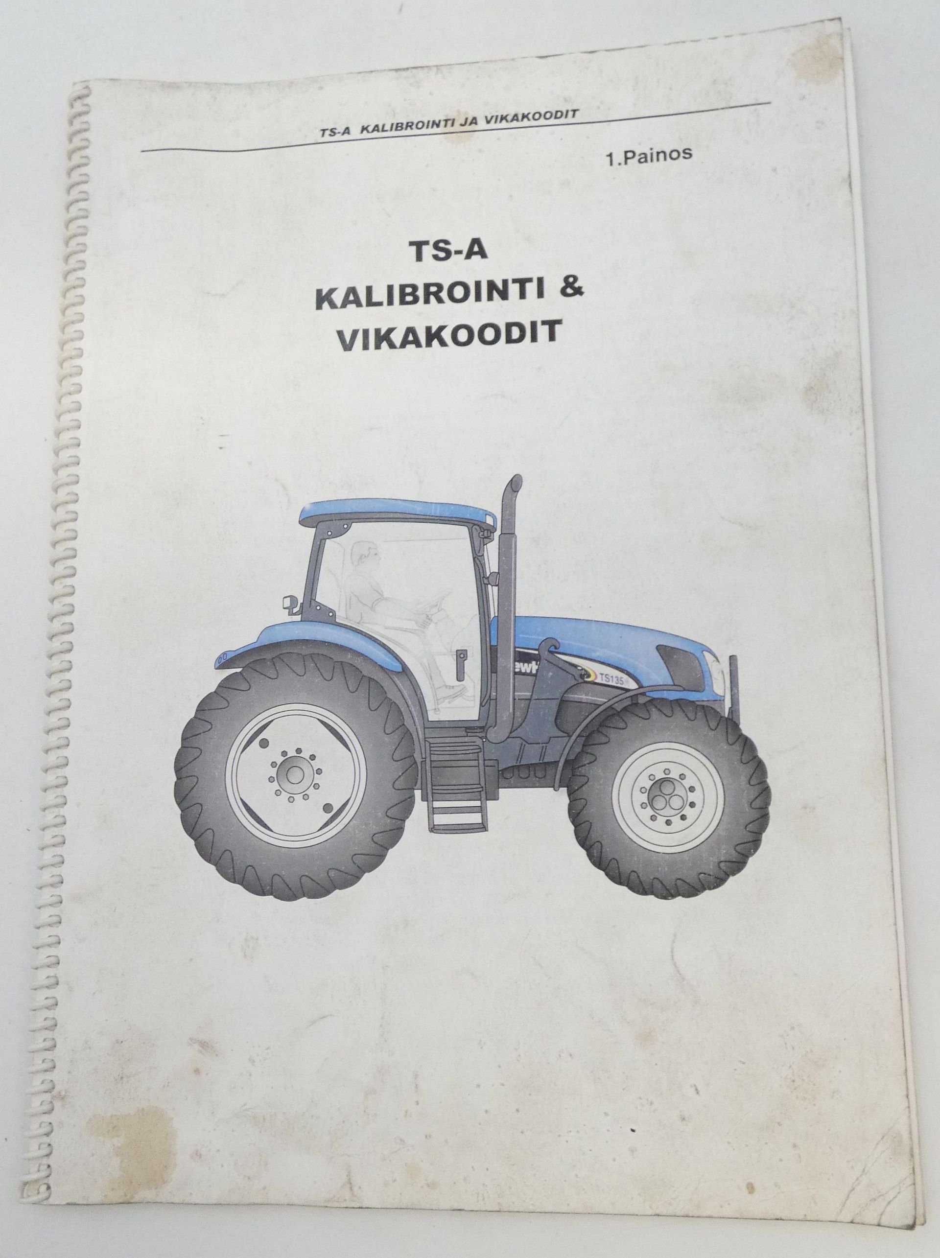New Holland TS-A kalibrointi & vikakoodit