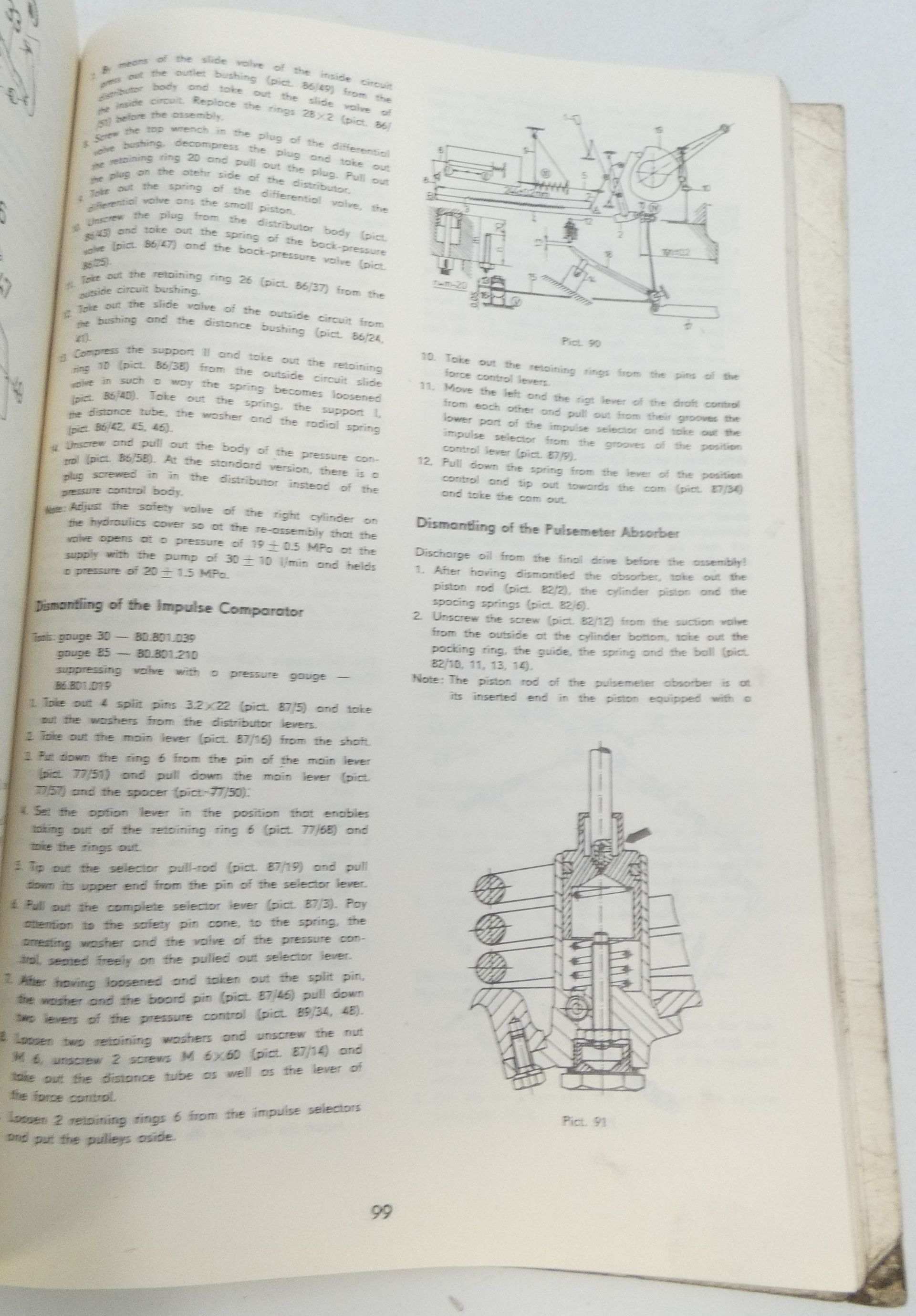 Zetor 8111, 8145, 10111, 10145, 12111, 12145, 16145 workshop manual